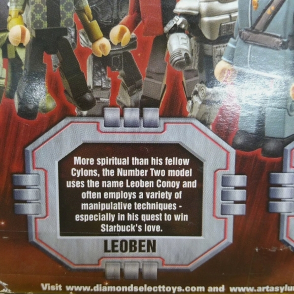 Minimates Battlestar Galactica TRU Series 1 Leoben - Picture 7 of 12